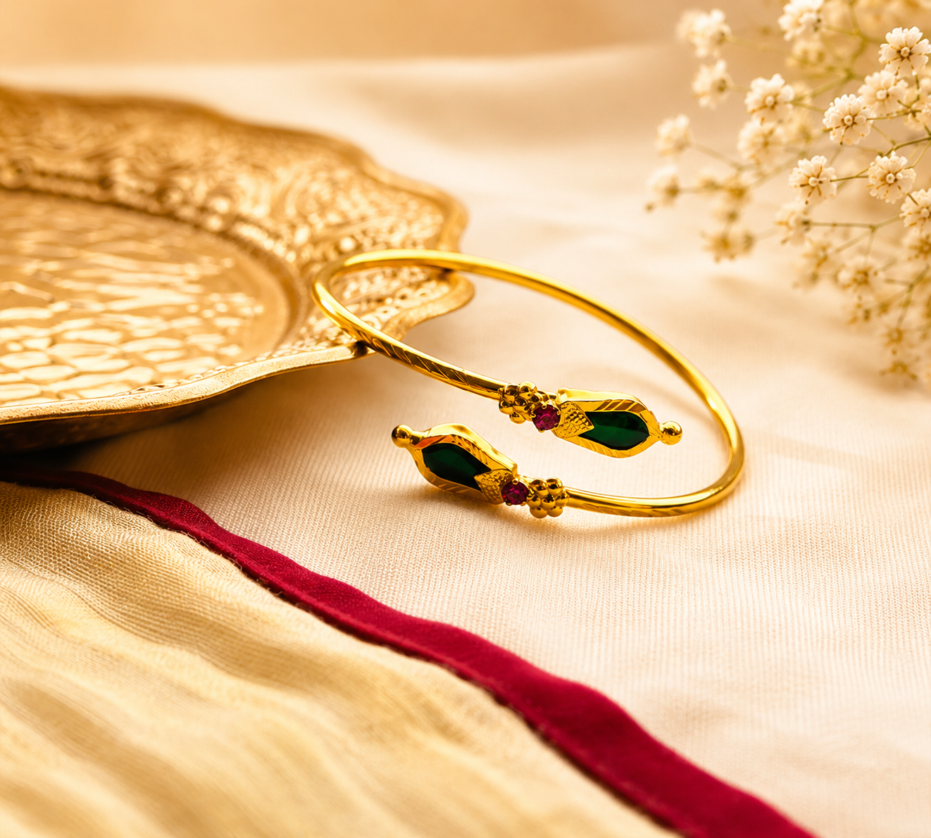 Green Palakka Bangle