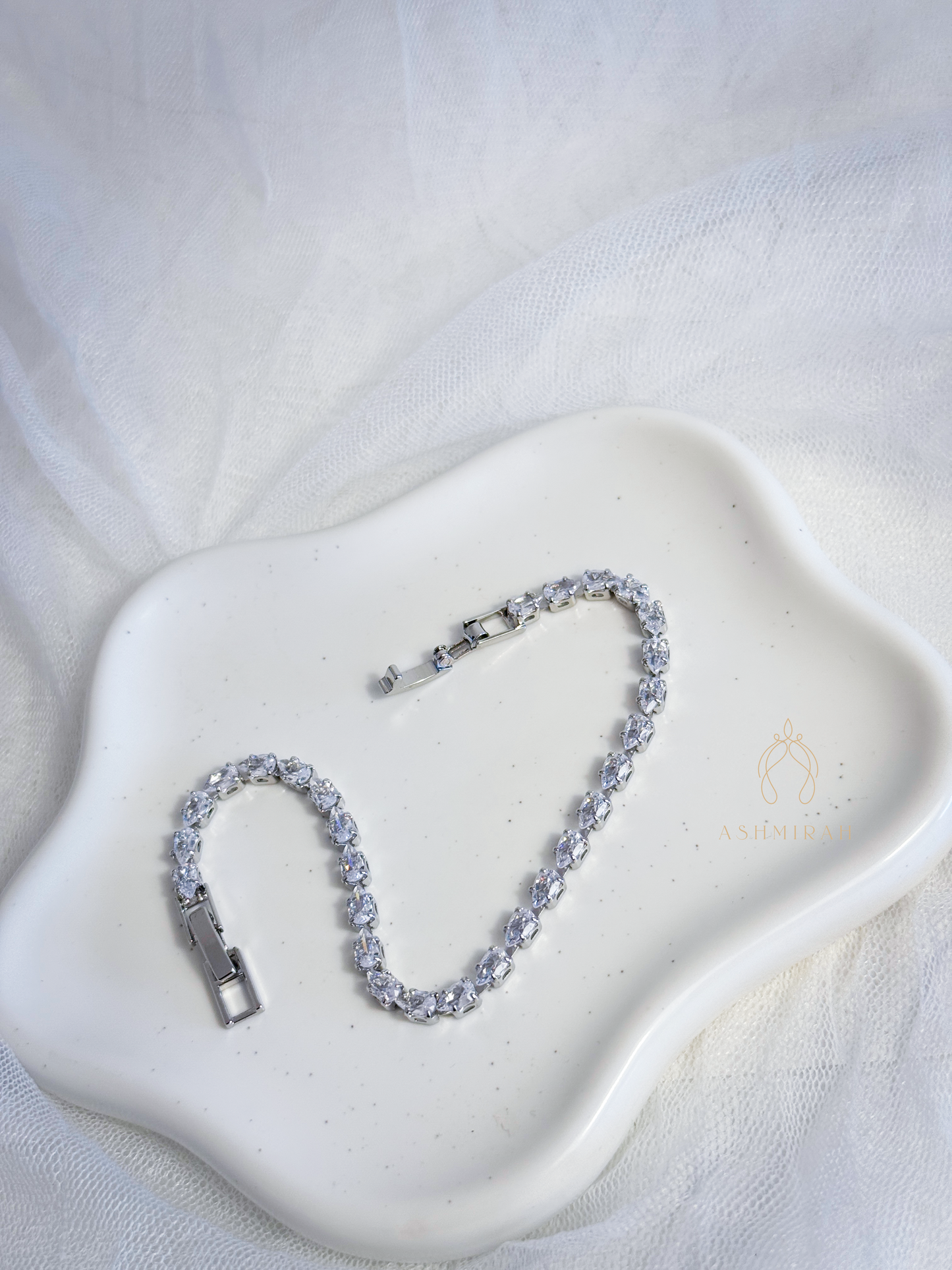 Crystal Line Bracelet