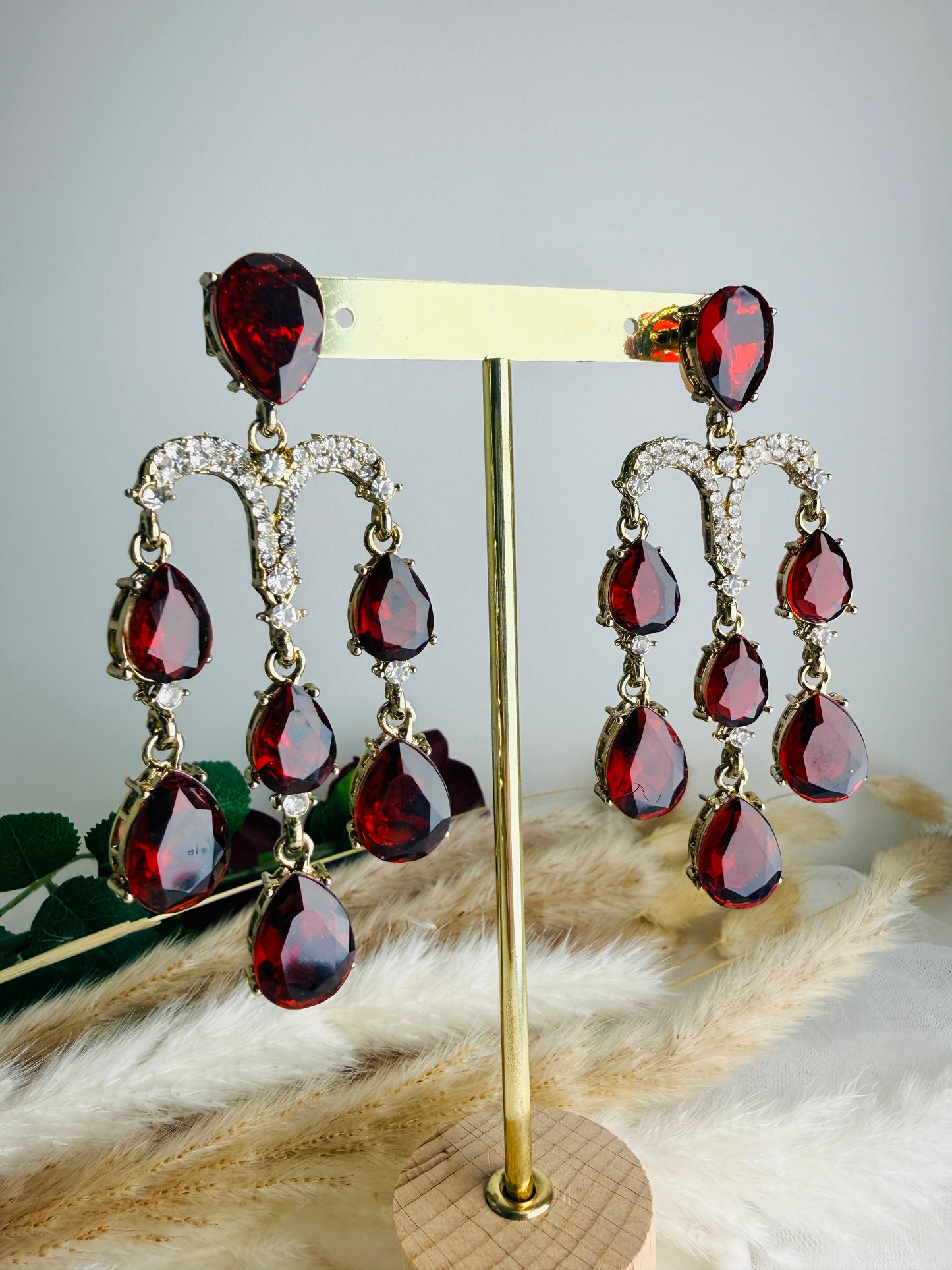 Blood-Rose Chandeliers