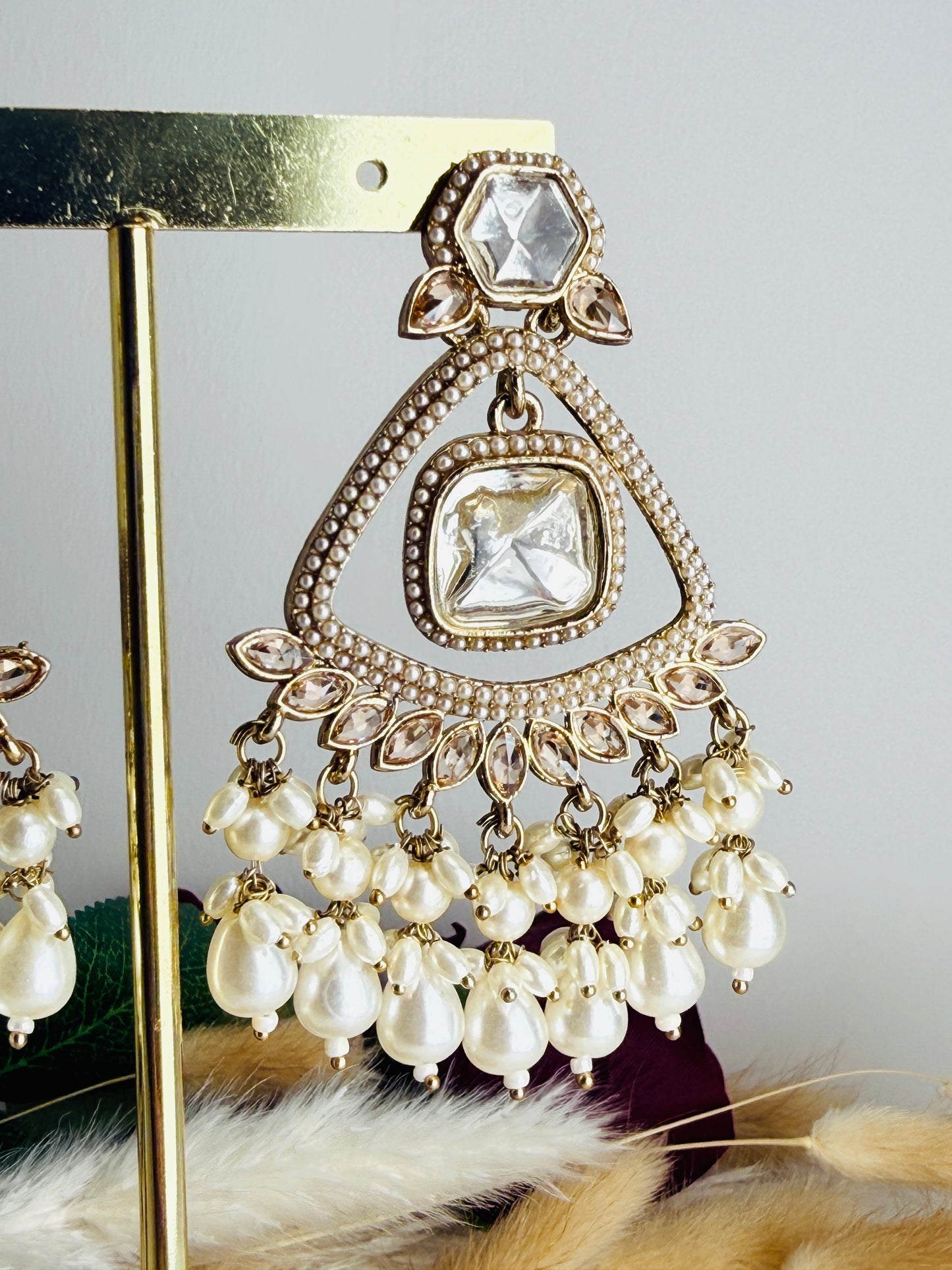 Ivory Pyramid Drops