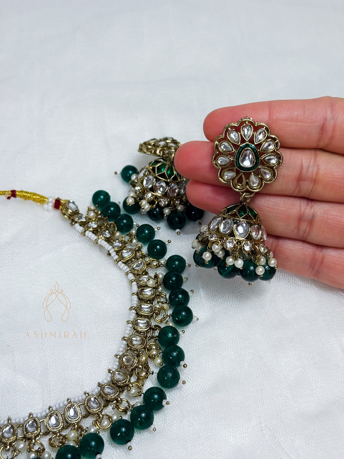 Zamir Pearl & Stone Set
