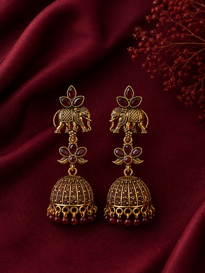 Budget Elephant Jhumka
