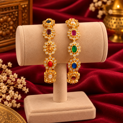 NAVARATNA BANGLE