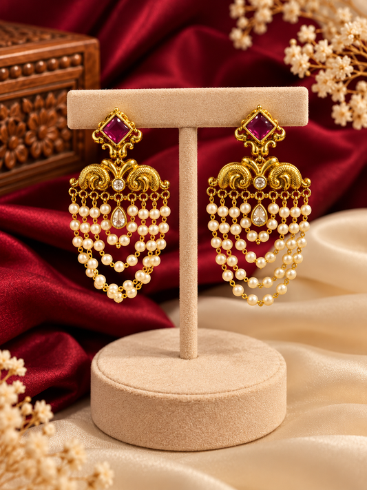 PEARL EARRING