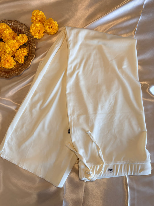 SAREE SHAPE WEAR UNDER SKIRT CREAM