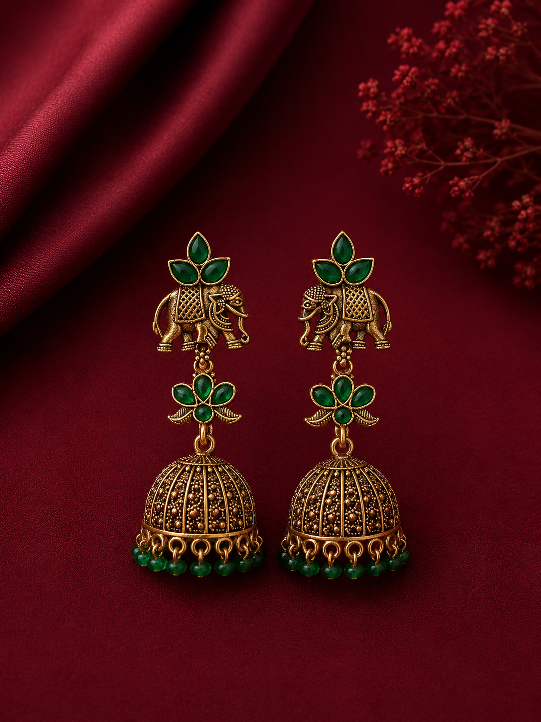 Budget Elephant Jhumka