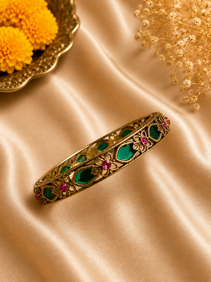 GREEN PALAKKA BANGLE