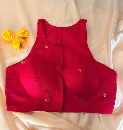 Halter neck Designer Blouse 01