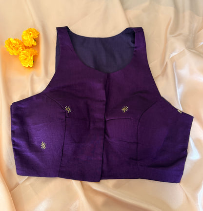 Halter neck Designer Blouse 01