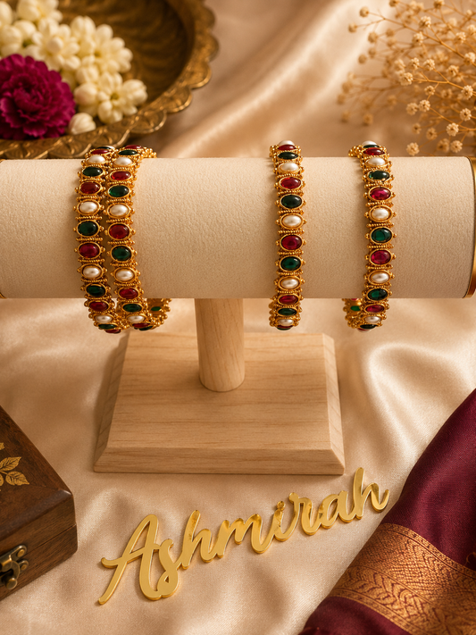 MULTISTONE BANGLE