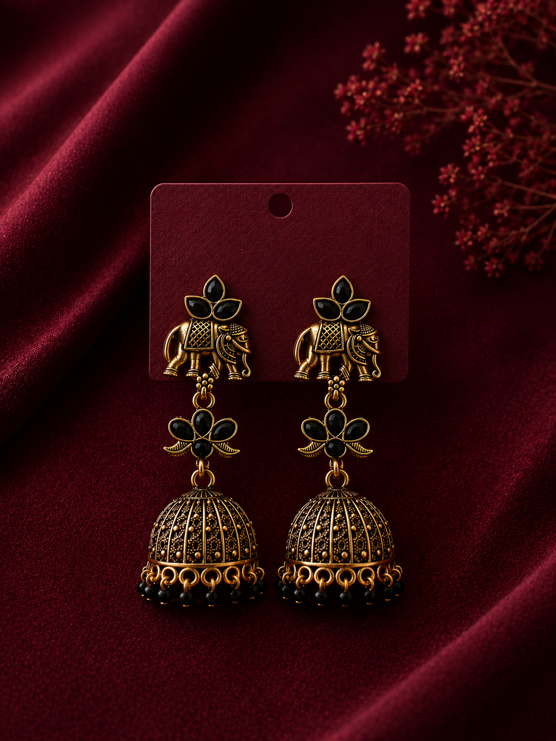 Budget Elephant Jhumka