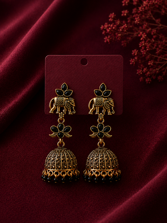 Budget Elephant Jhumka