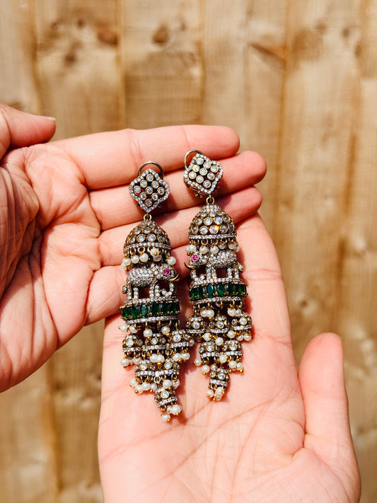Premium Elephant Jhumka