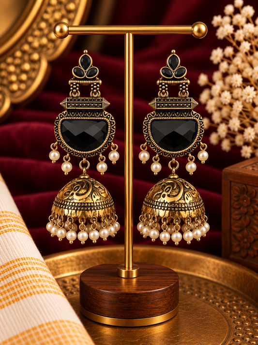 Kajal Antique Jhumka