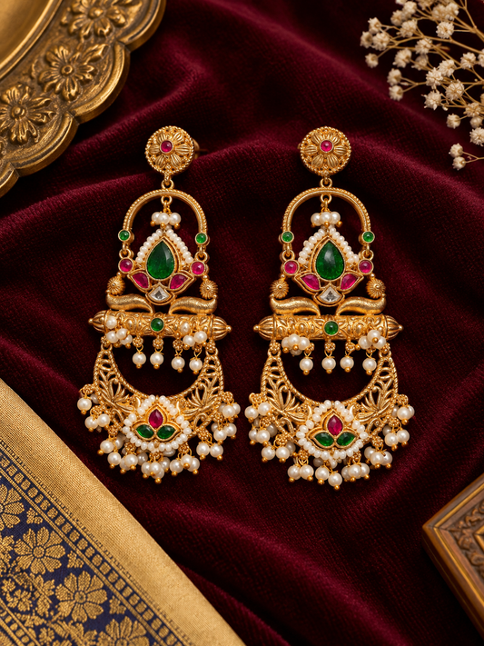 Lavanya Gold Danglers