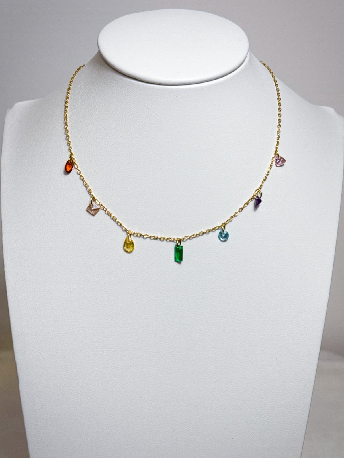 Radiant Drops Necklace