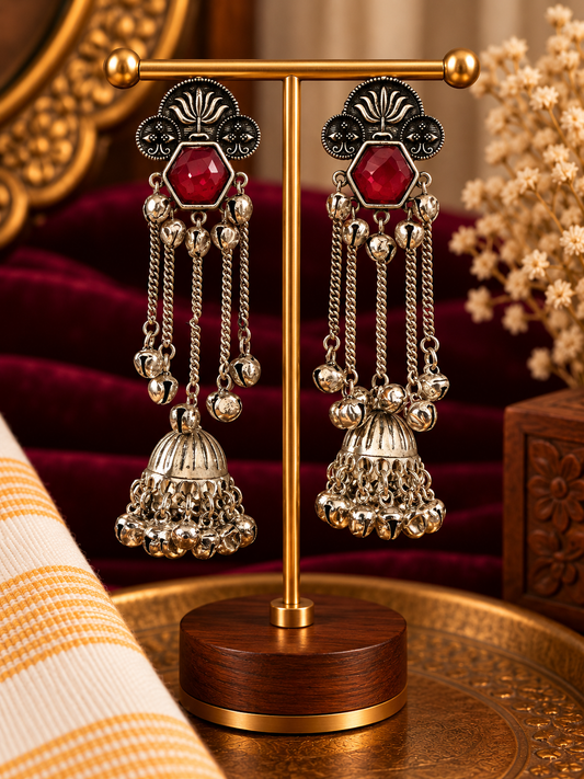 Lohitha Kashmiri Jhumka