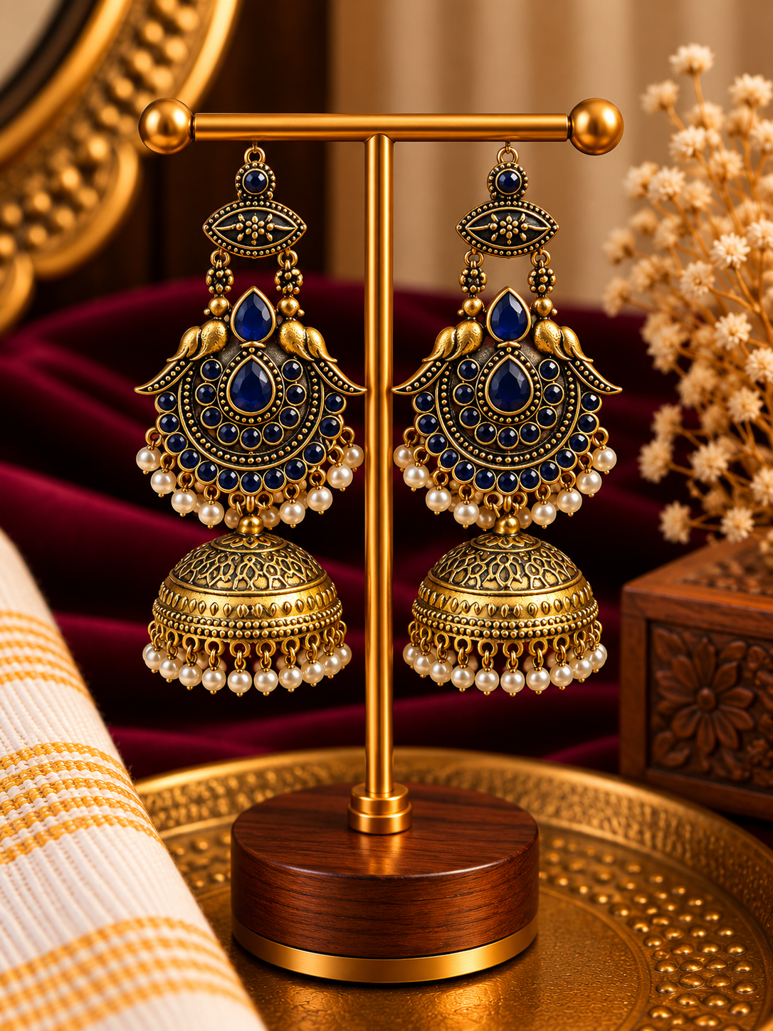 Neelambari Jhumka