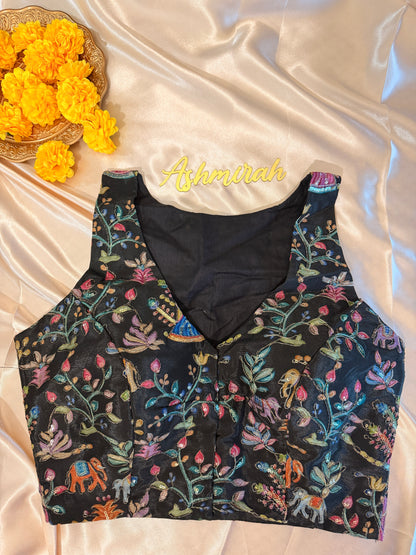 Rang Vanika V neck blouse
