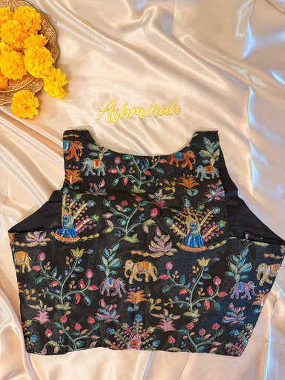 Rang Vanika V neck blouse