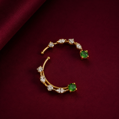 Diamond look alike earcuff 03
