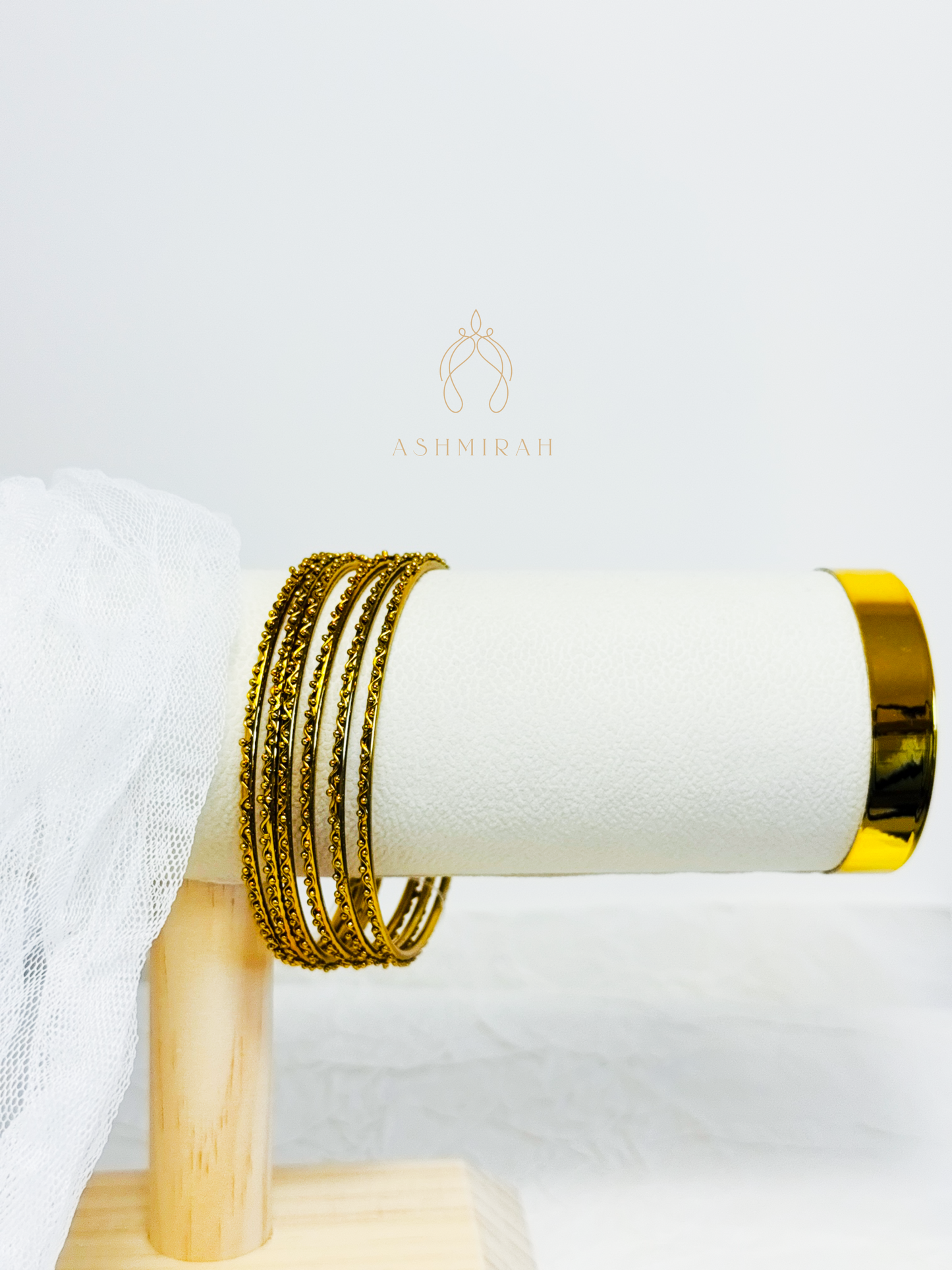 Antique gold bangles