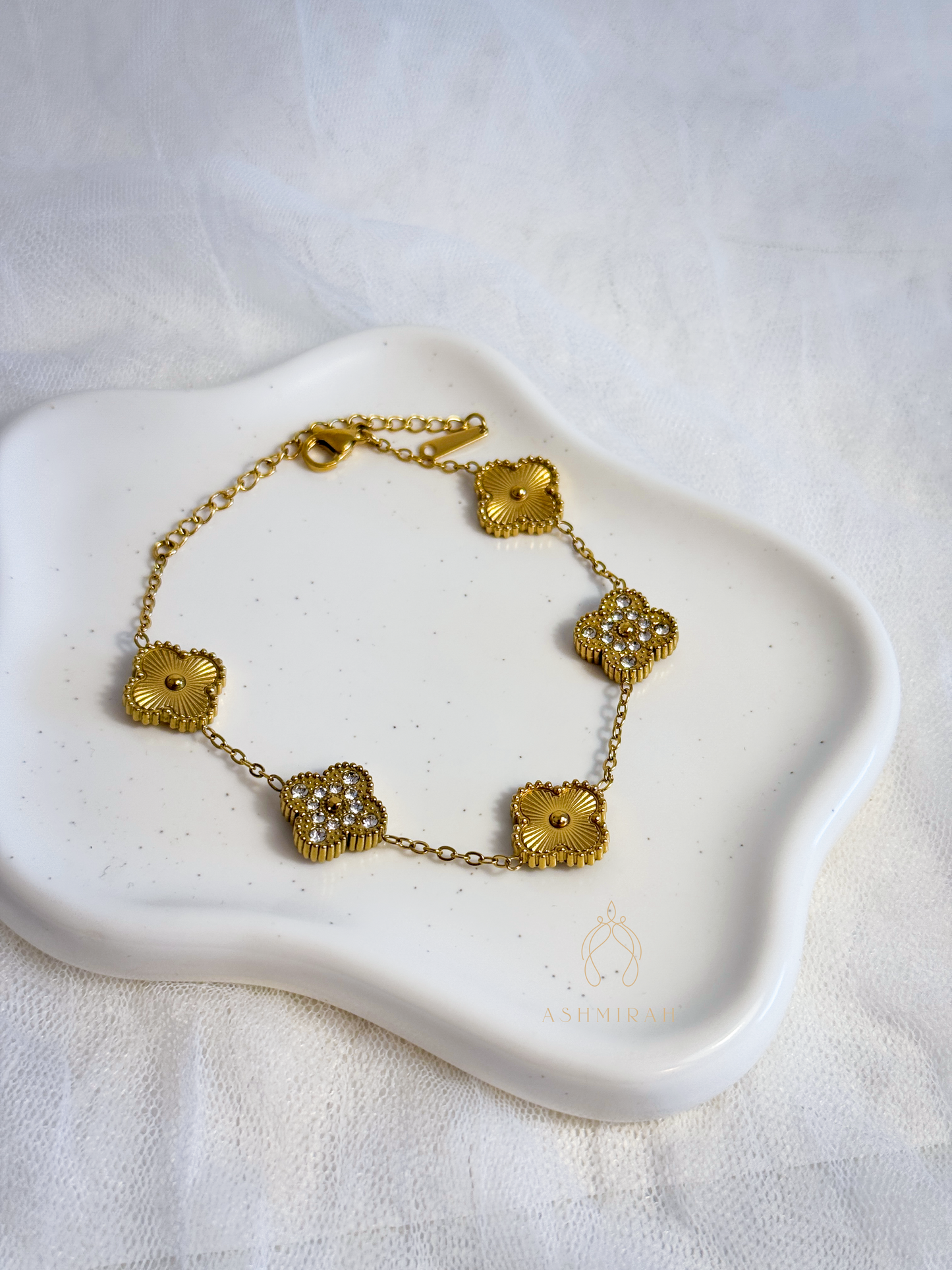 Clover Charm Bracelet