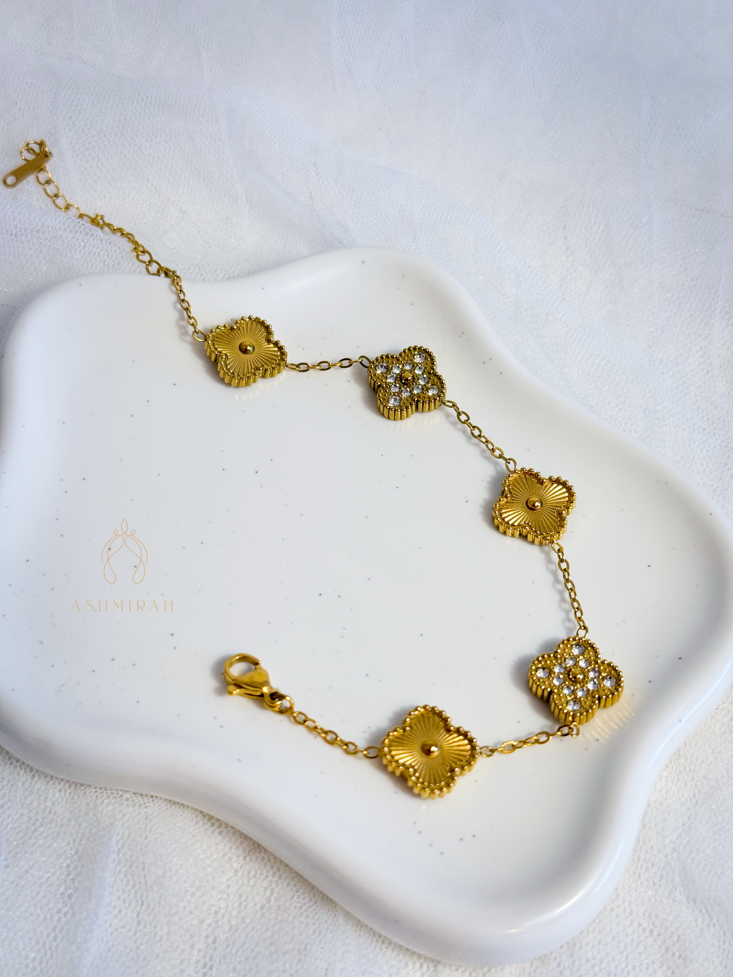 Clover Charm Bracelet