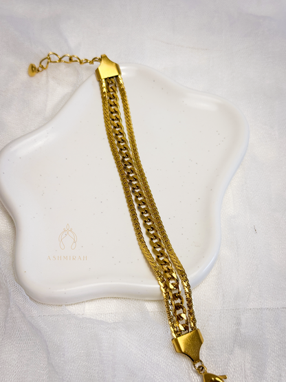 Golden Trinity Bracelet