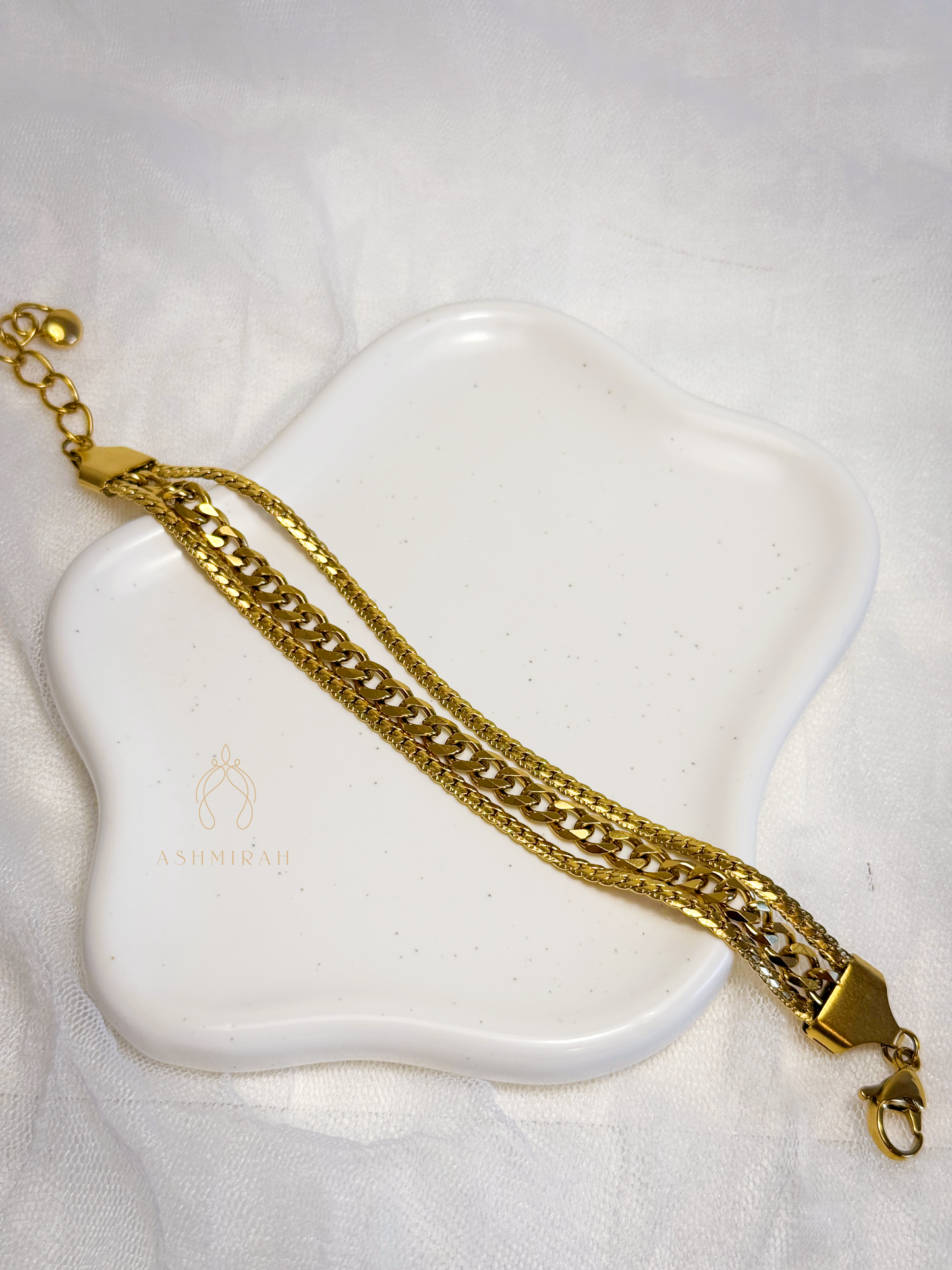 Golden Trinity Bracelet