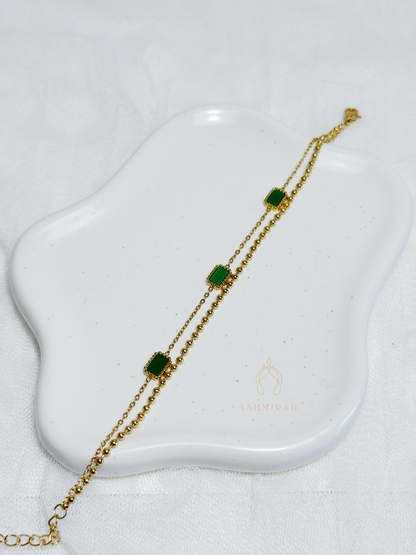 Emerald Grace Bracelet
