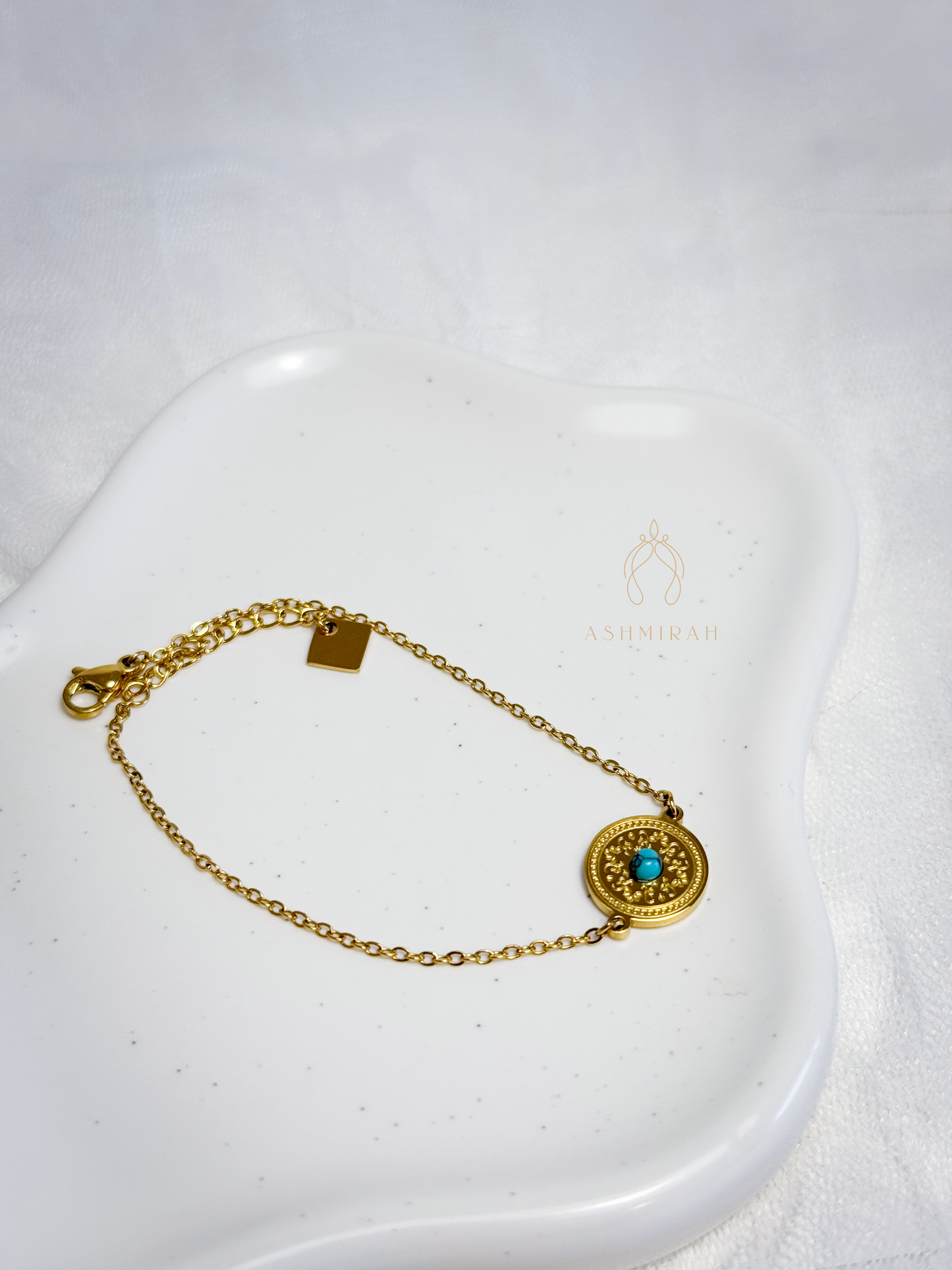 Turquoise Halo Bracelet