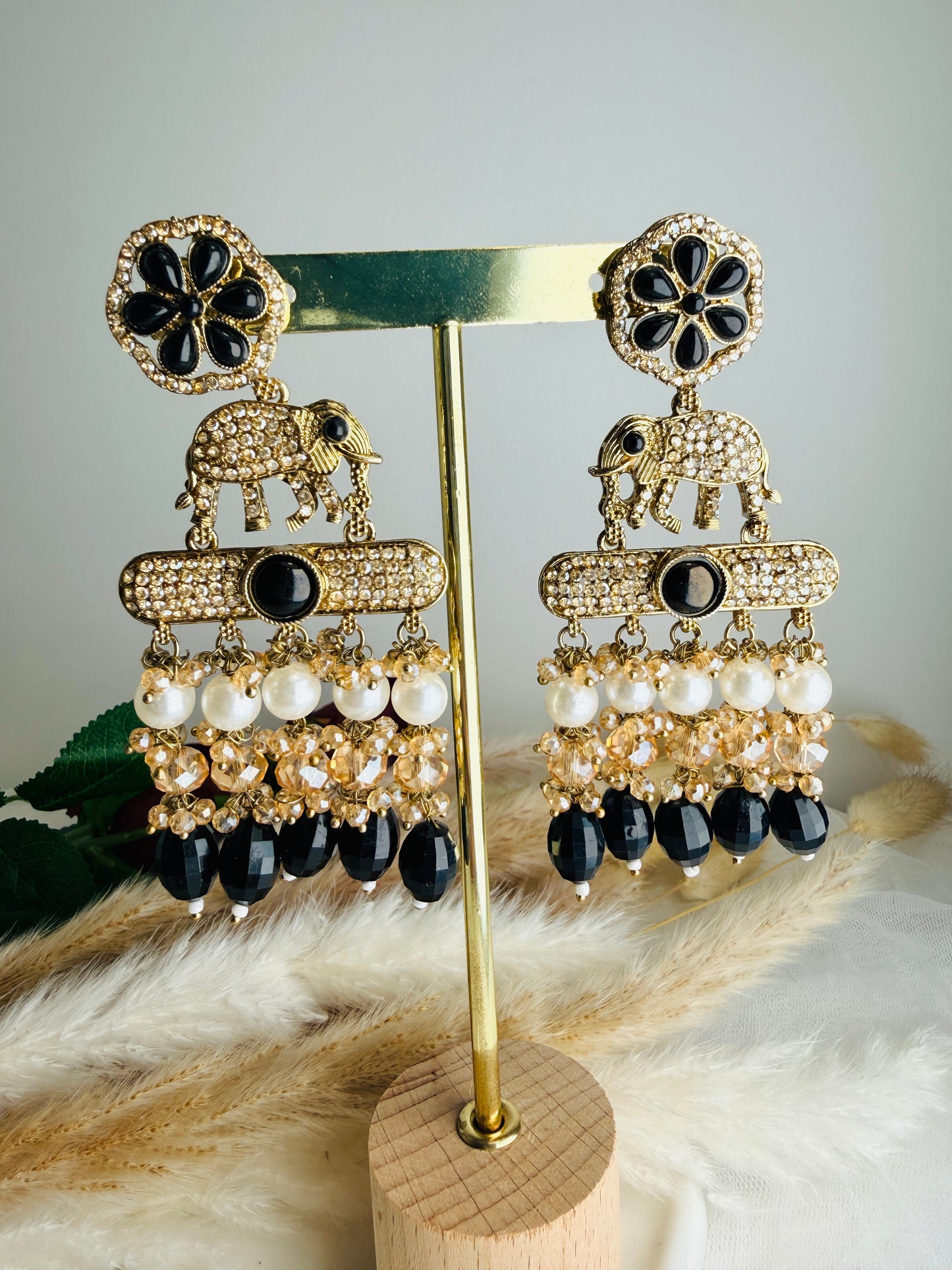 Gaja Glow Statement Earrings