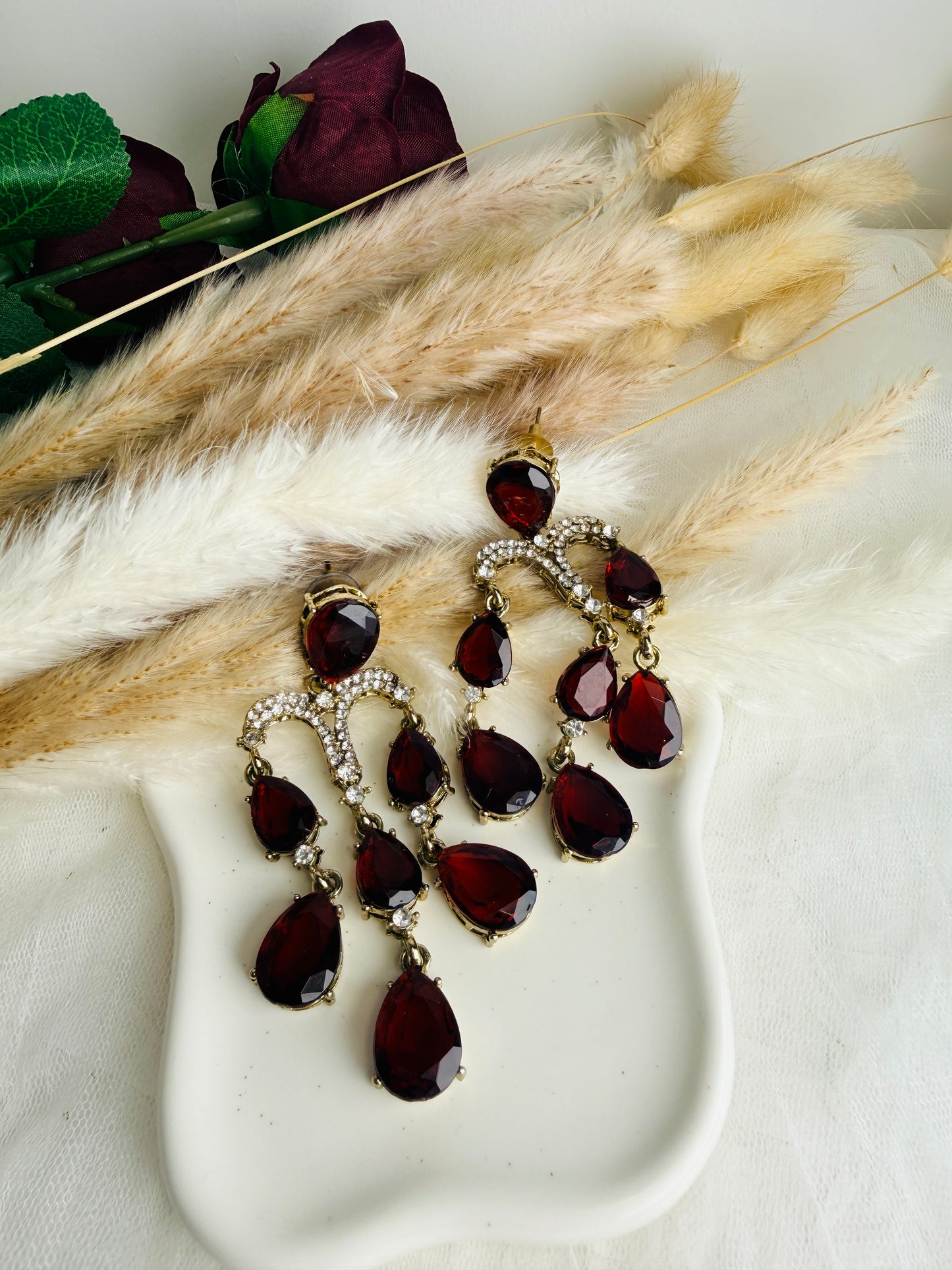 Blood-Rose Chandeliers