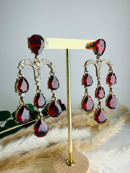 Blood-Rose Chandeliers