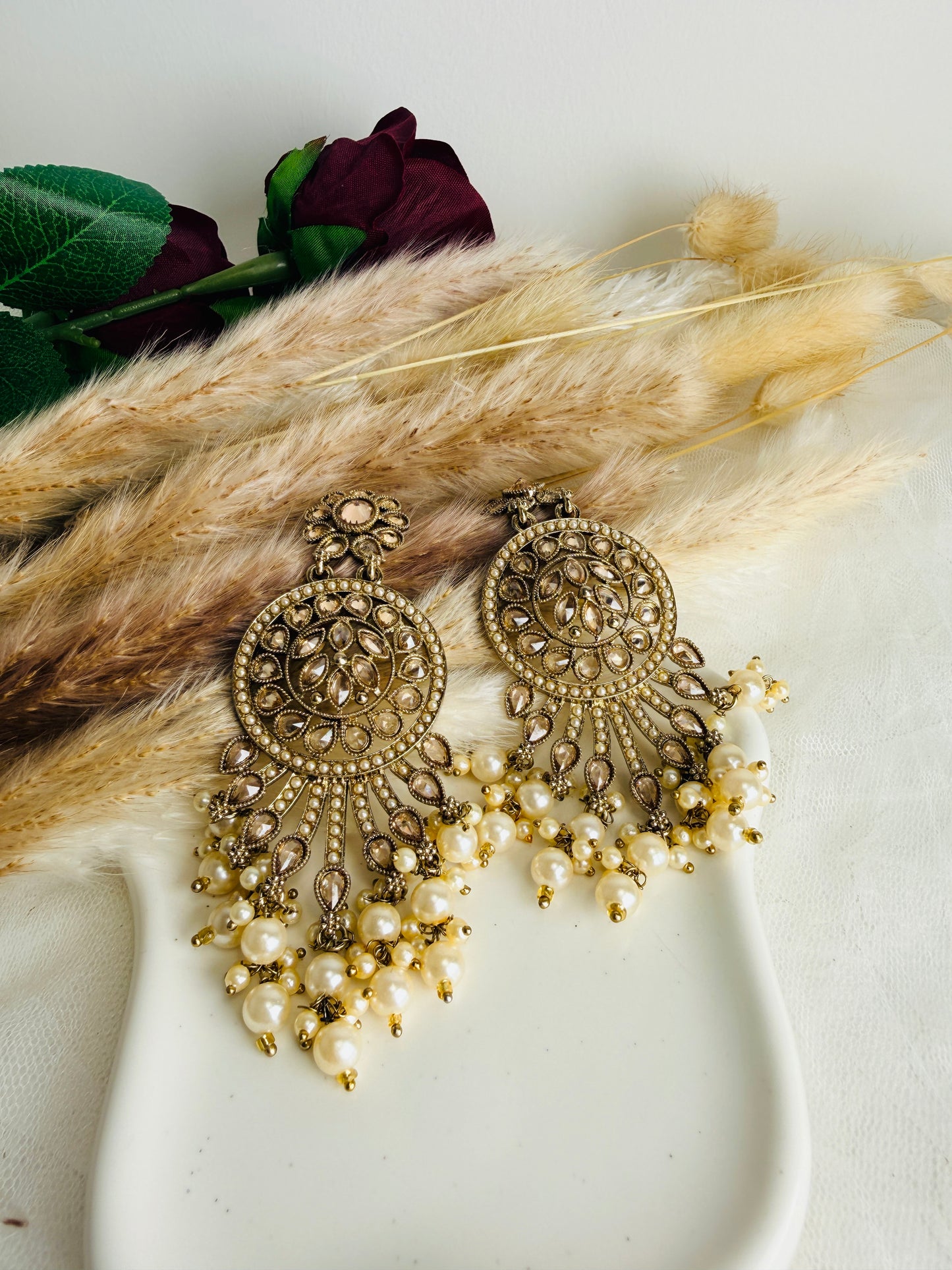 Antique Ivory Medallions