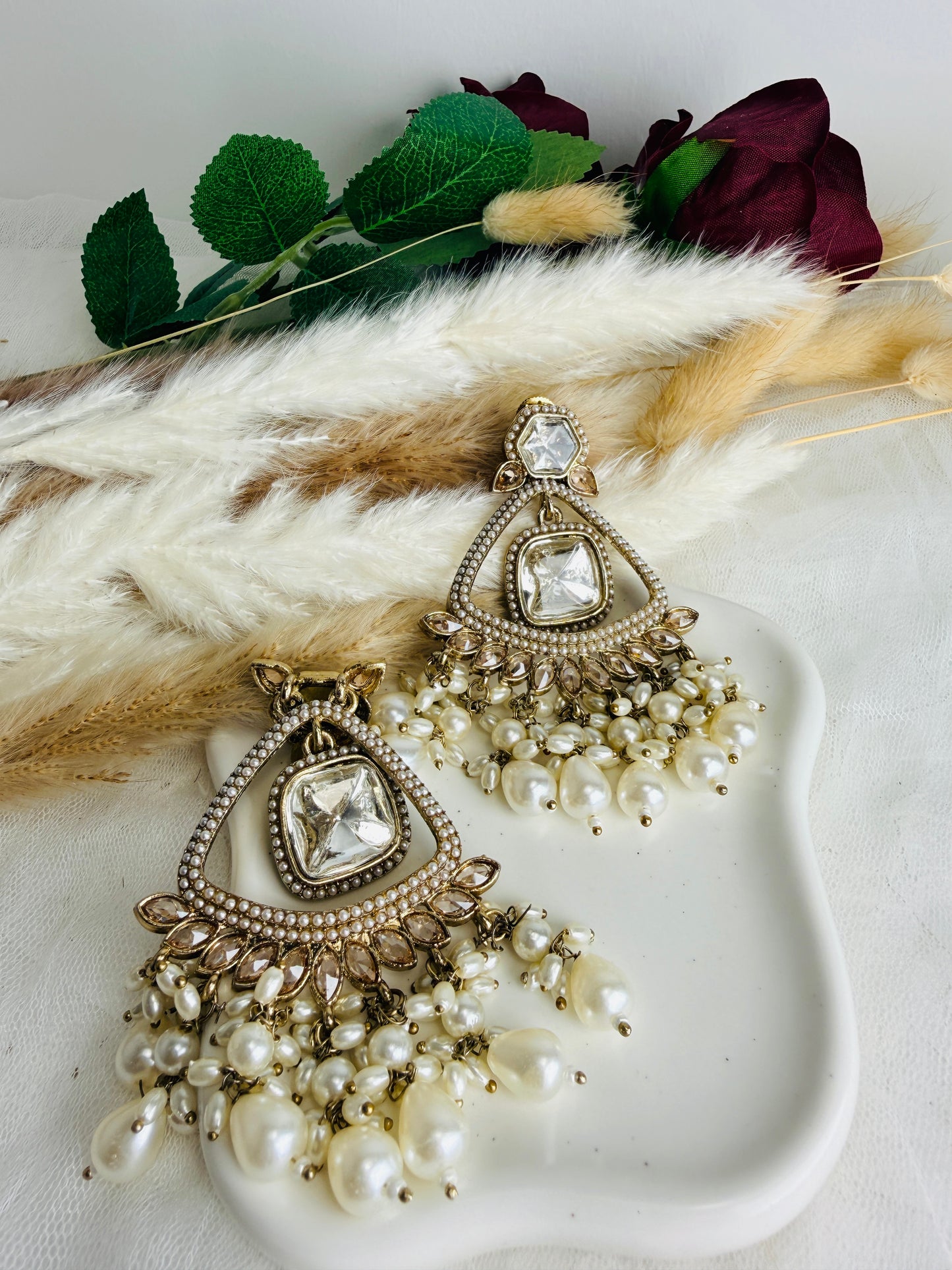 Ivory Pyramid Drops