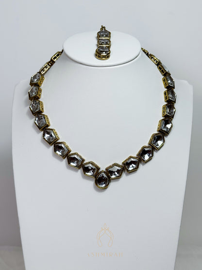 Noora Single Layer Drop Necklace