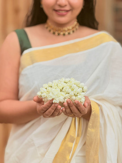 Realistic Open Jasmine Flower